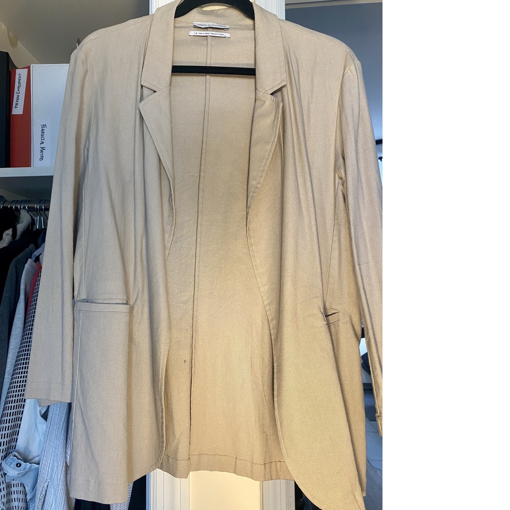 URBAN OUTFITTERS Beige/Tan Jacket (L) - Picture 7 of 10